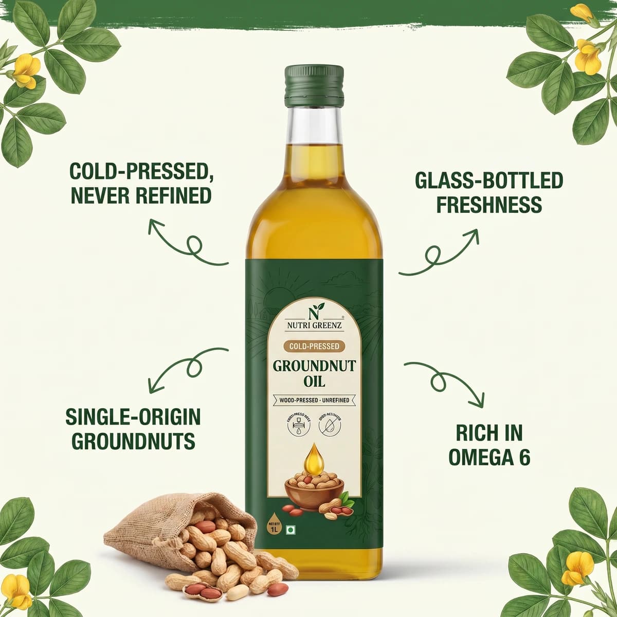 Groundnut Cold-Pressed Oil · photo 3