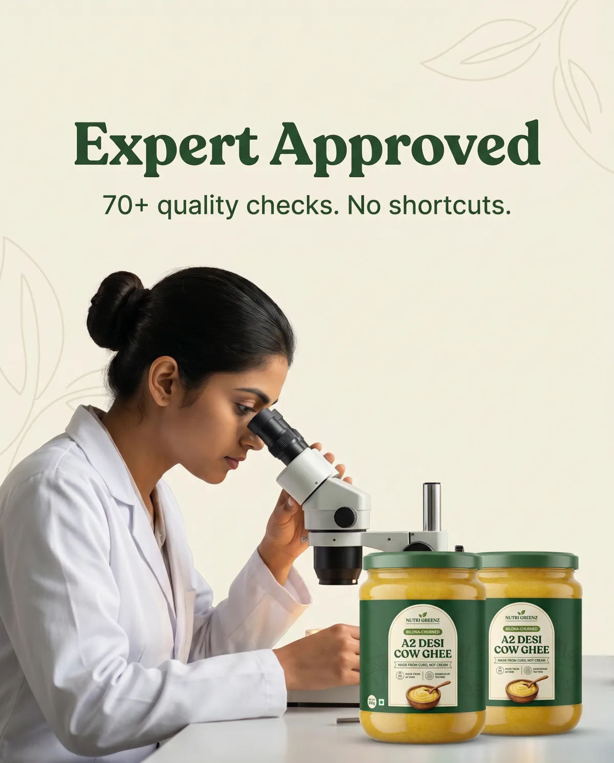 Expert approved · 70+ quality checks, no shortcuts