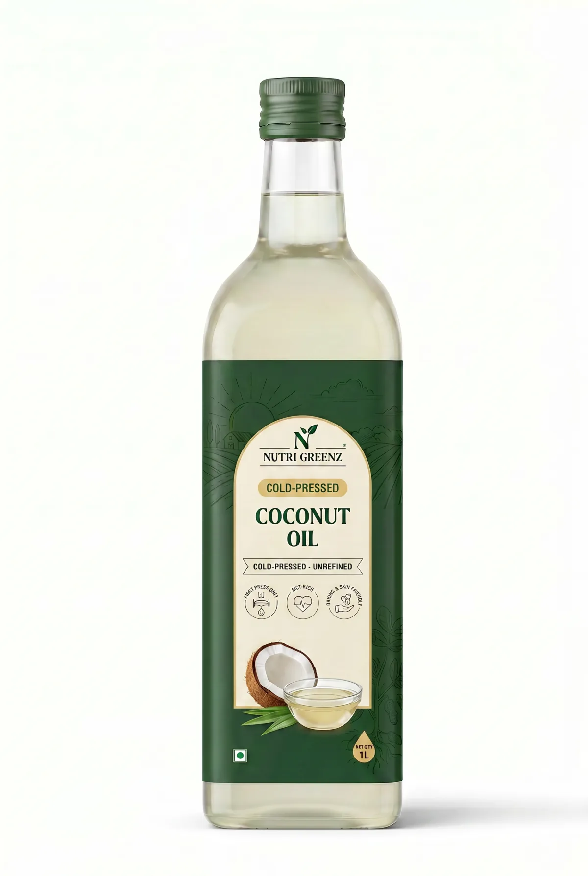 Coconut Cold-Pressed Oil