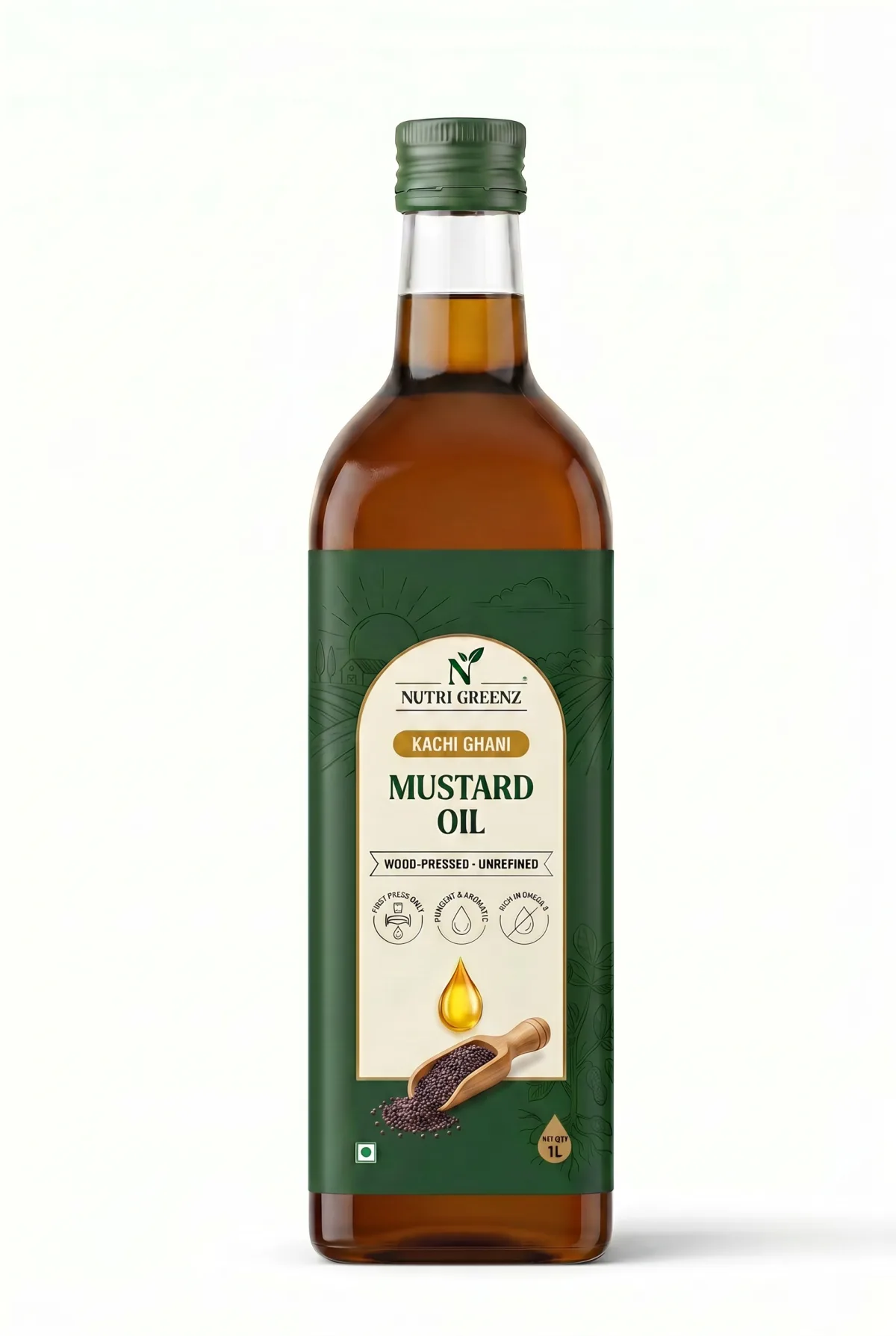 Mustard Cold-Pressed Oil