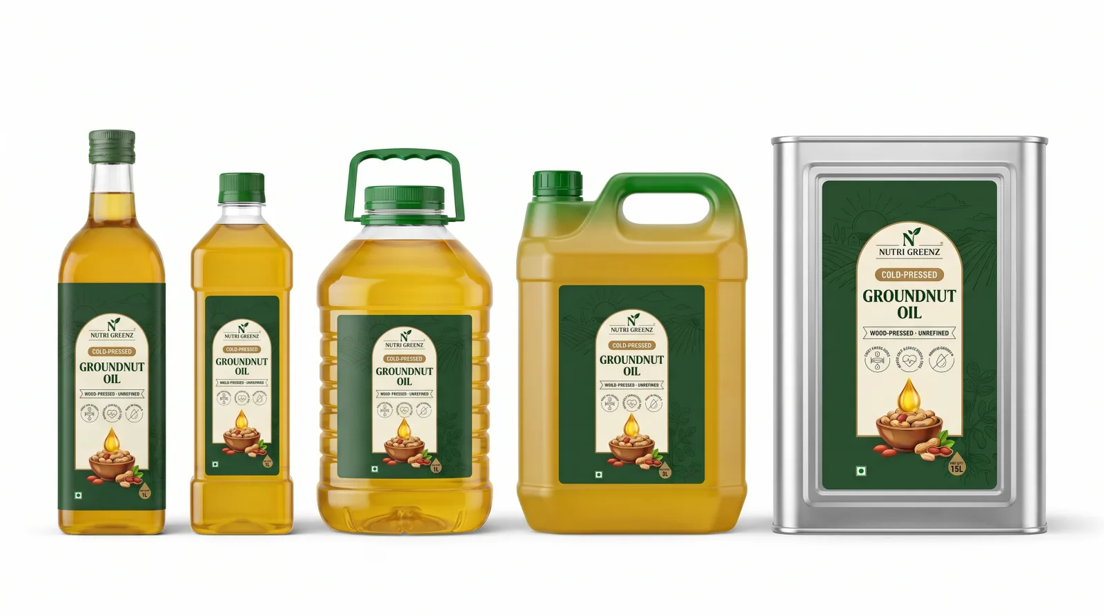 Glass bottle sizes for our oils